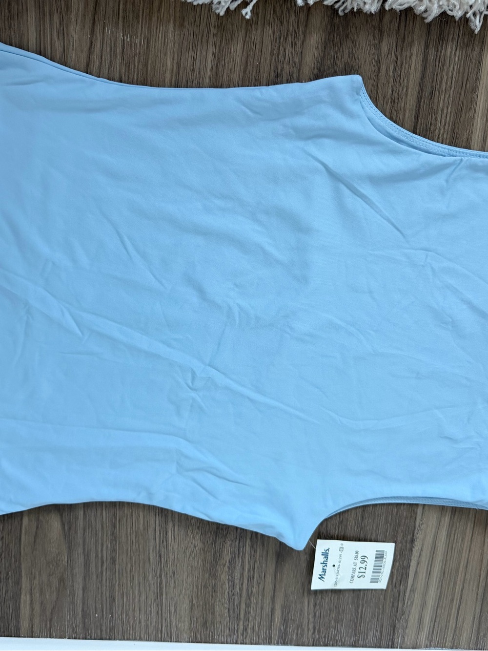 Tahari Pale Blue Sleeveless Tank Top
